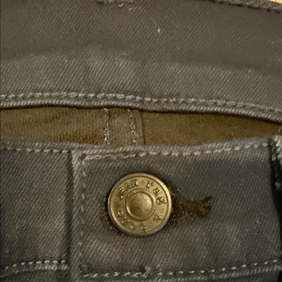 Rag & Bone Deep Blue Trousers with Zipper Detail - Picture 13 of 16